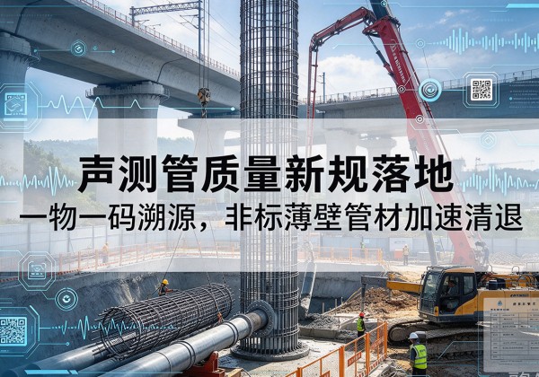 新田声测管质量新规落地，一物一码溯源，非标薄壁管材加速清退